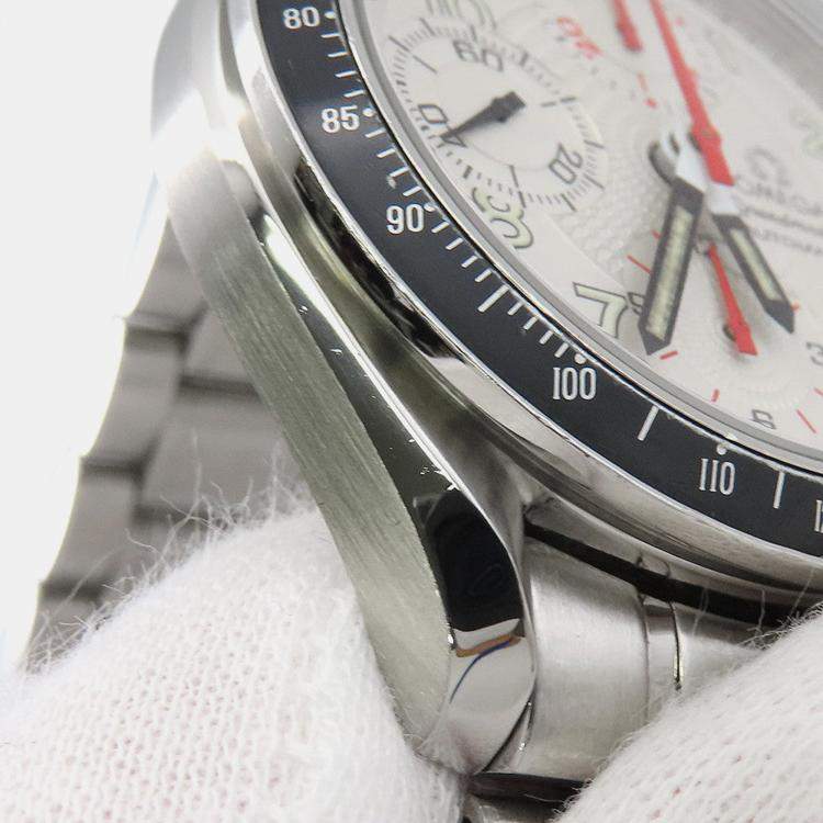 Pre Owned Omega Speedmaster 3513.33 Automatic Silver Stainless Steel Men's Wristwatch 39 mm