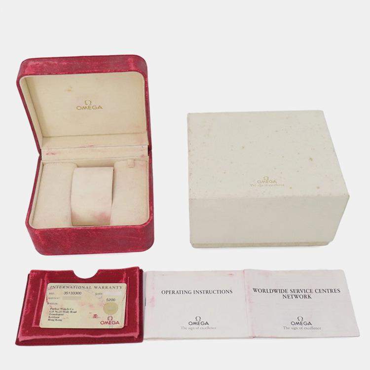 Pre Owned Omega Speedmaster 3513.33 Automatic Silver Stainless Steel Men's Wristwatch 39 mm