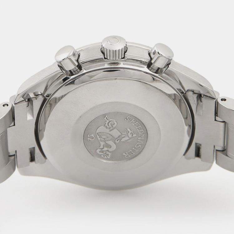 Pre Owned Omega Speedmaster 3513.30 Automatic Chronograph Silver Dial Stainless Steel Men's Wristwatch 39mm