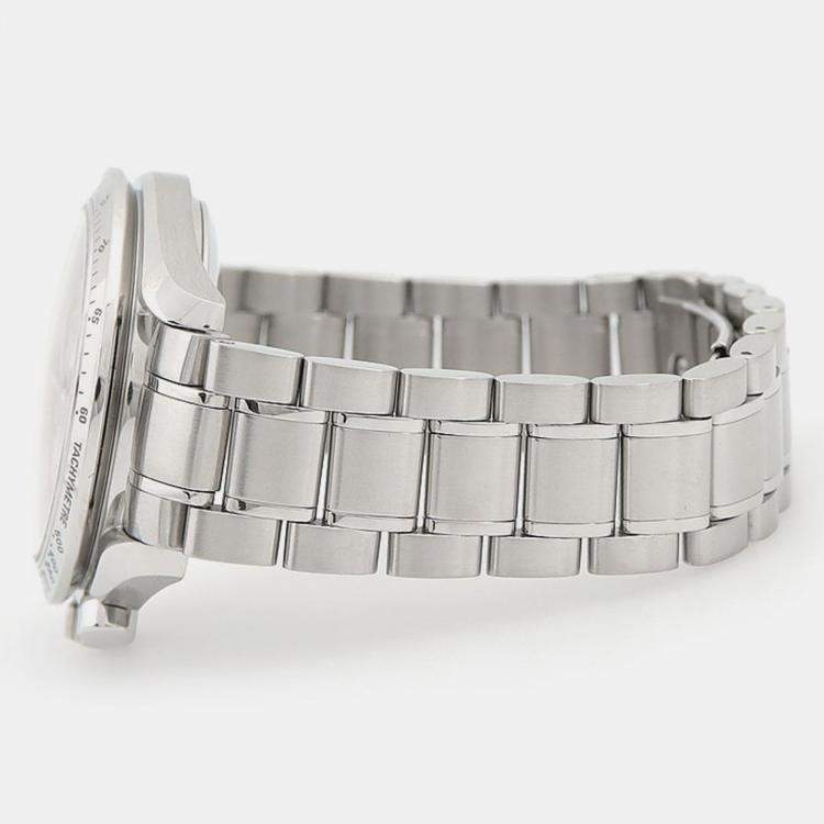 Pre Owned Omega Speedmaster 3513.30 Automatic Chronograph Silver Dial Stainless Steel Men's Wristwatch 39mm