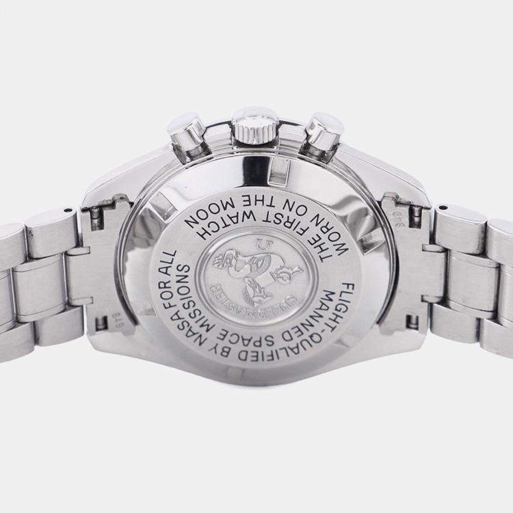 Pre Owned Omega Speedmaster 3570.31 Manual Winding Silver Stainless Steel Men's Wristwatch 42 mm