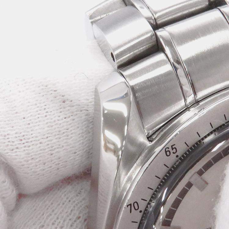 Pre Owned Omega Speedmaster Racing 3506.31 Automatic White Stainless Steel Men's Wristwatch 42 mm