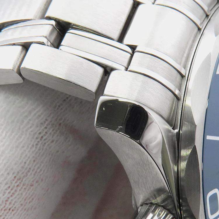 Pre Owned Omega Seamaster 210.30.42.20.03.001 Automatic Blue Stainless Steel Men's Wristwatch 42 mm