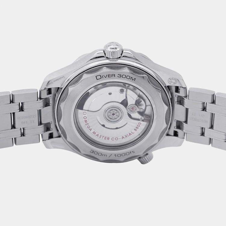 Pre Owned Omega Seamaster 210.30.42.20.03.001 Automatic Blue Stainless Steel Men's Wristwatch 42 mm