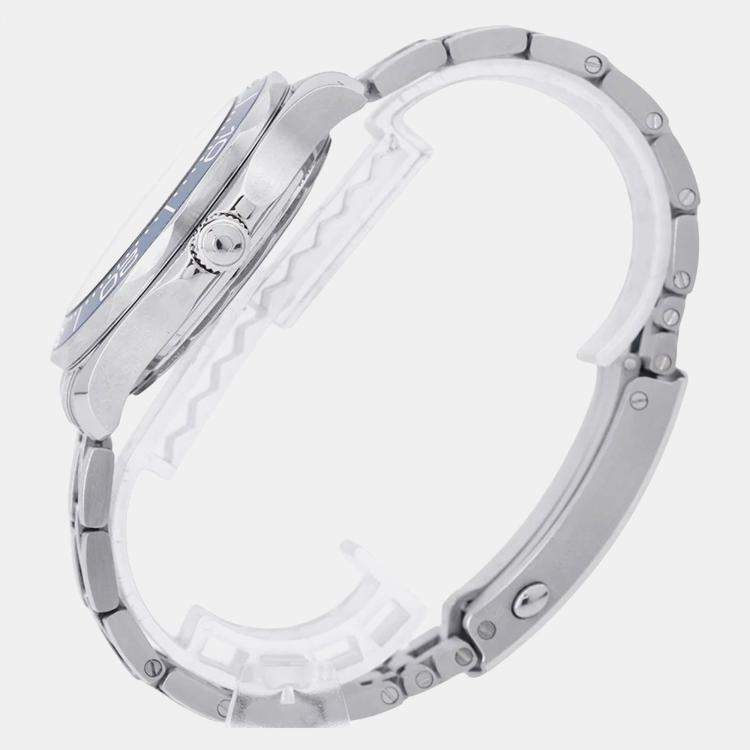 Pre Owned Omega Seamaster 210.30.42.20.03.001 Automatic Blue Stainless Steel Men's Wristwatch 42 mm