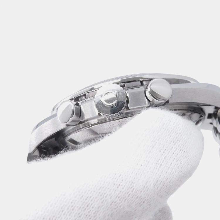 Pre Owned Omega Speedmaster Moonwatch 310.30.42.50.01.002 Manual Winding Black Stainless Steel Men's Wristwatch 42 mm