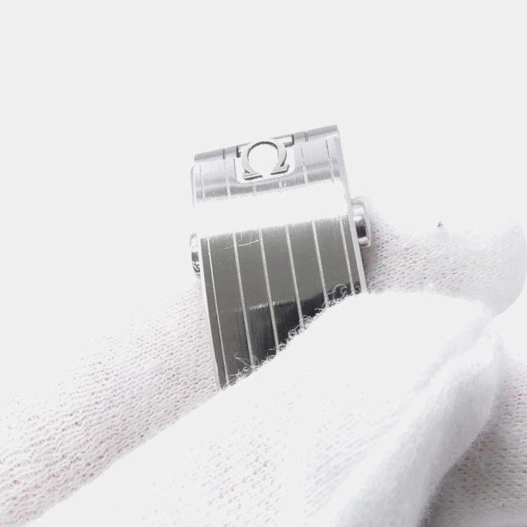 Pre Owned Omega Speedmaster Moonwatch 310.30.42.50.01.002 Manual Winding Black Stainless Steel Men's Wristwatch 42 mm