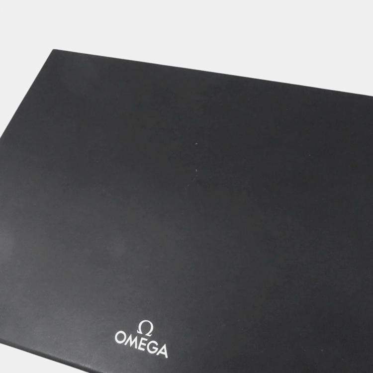 Pre Owned Omega Speedmaster Moonwatch 310.30.42.50.01.002 Manual Winding Black Stainless Steel Men's Wristwatch 42 mm