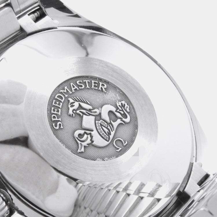 Pre Owned Omega Speedmaster 3539.50 Automatic Black Stainless Steel Men's Wristwatch 39 mm