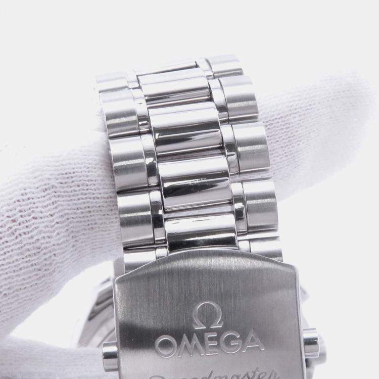 Pre Owned Omega Speedmaster 3539.50 Automatic Black Stainless Steel Men's Wristwatch 39 mm