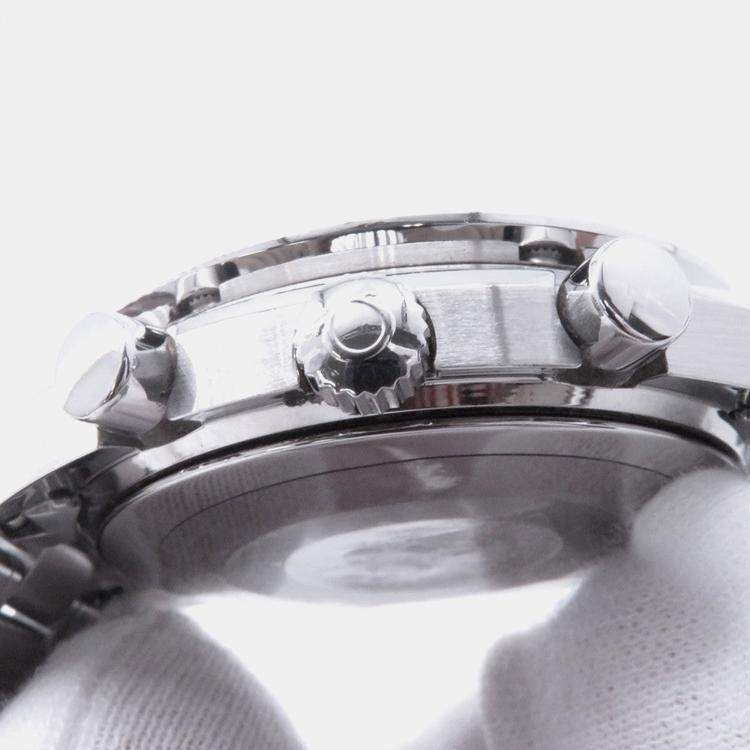 Pre Owned Omega Speedmaster 3539.50 Automatic Black Stainless Steel Men's Wristwatch 39 mm