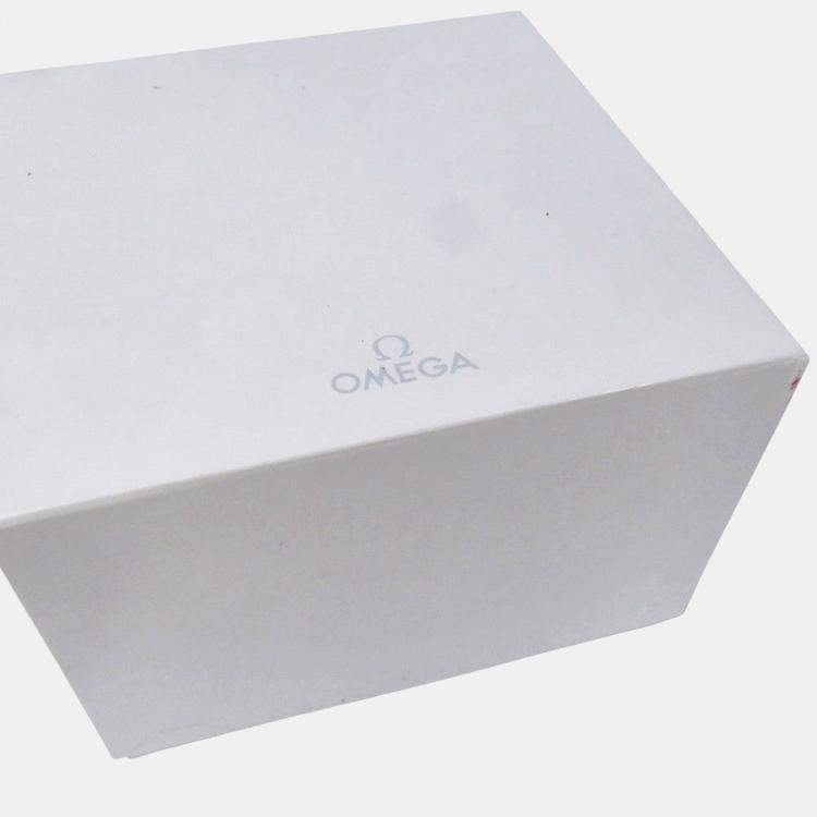 Pre Owned Omega De Ville 4540.31.00 Manual Winding Silver Stainless Steel Men's Wristwatch 36 mm