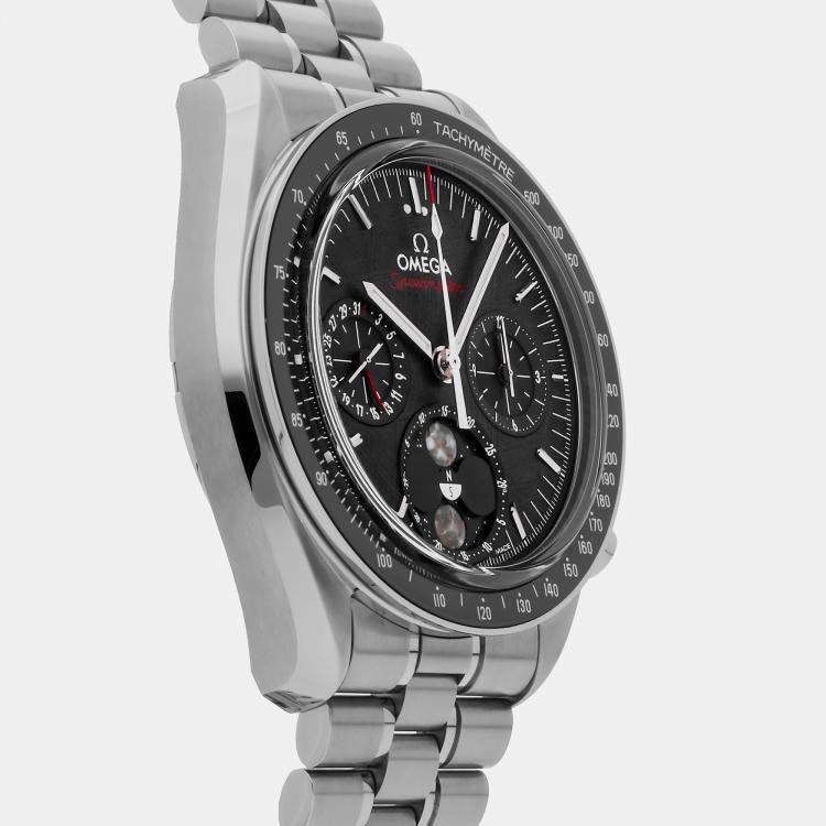 Pre Owned Pre-Owned Omega Speedmaster Moonphase 304.30.43.52.01.001 Manual Winding 43 mm