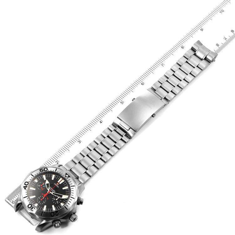 Pre Owned Omega Black Titanium Seamaster Regatta Racing 2269.52.00 Men's Wristwatch 44 MM