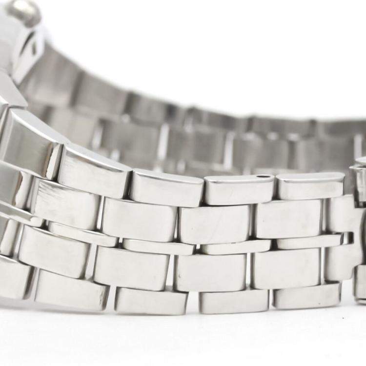 Pre Owned Omega Silver Stainless Steel Constellation Day Date Automatic 168.045 Men's Wristwatch 36 MM