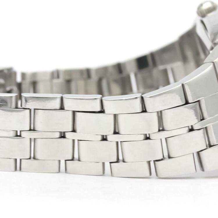 Pre Owned Omega Silver Stainless Steel Constellation Day Date Automatic 168.045 Men's Wristwatch 36 MM