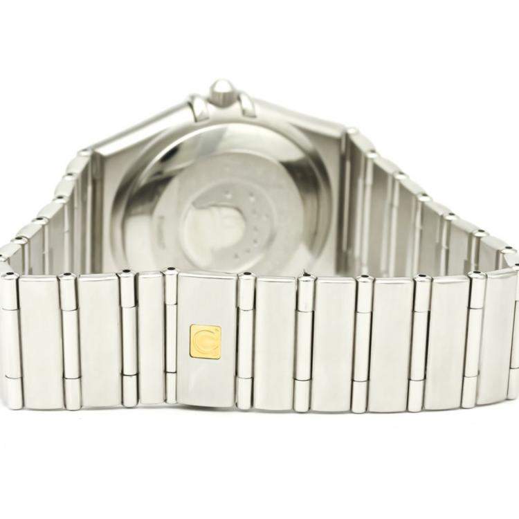 Pre Owned Omega MOP Stainless Steel Constellation Ruby LTD Edition 1516.76 Men's Wristwatch 36 MM