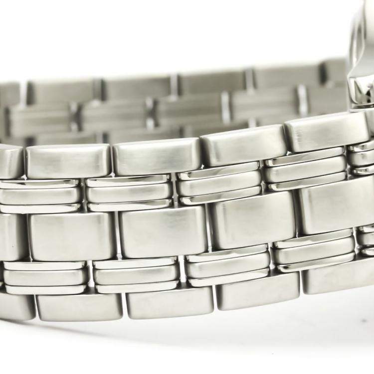 Pre Owned Omega Blue Stainless Steel Seamaster 120M Chronometer Automatic 2501.80 Men's Wristwatch 36 MM