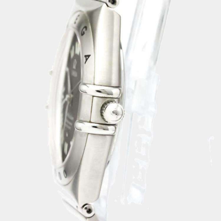 Pre Owned Omega Black Stainless Steel Constellation 2000 Year Limited Automatic 1504.50 Men's Wristwatch 35 MM