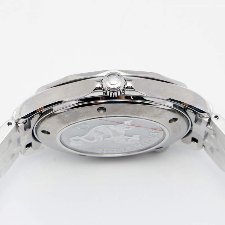Pre Owned Omega Blue Stainless Steel Seamaster Professional 2221.80.00 Men's Wristwatch 41 mm