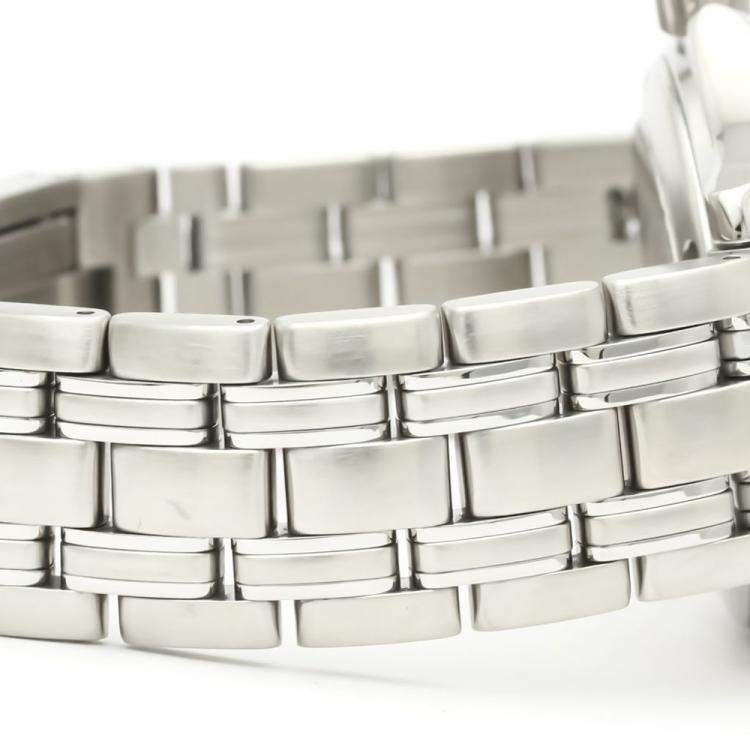 Pre Owned Omega Blue Stainless Steel Seamaster 2552.80.00 Men's Wristwatch 36 MM