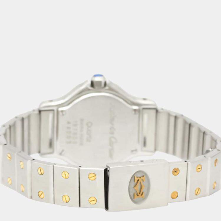 Pre Owned Omega MOP Stainless Steel Constellation Ruby LTD Edition 1516.76 Men's Wristwatch 36 mm