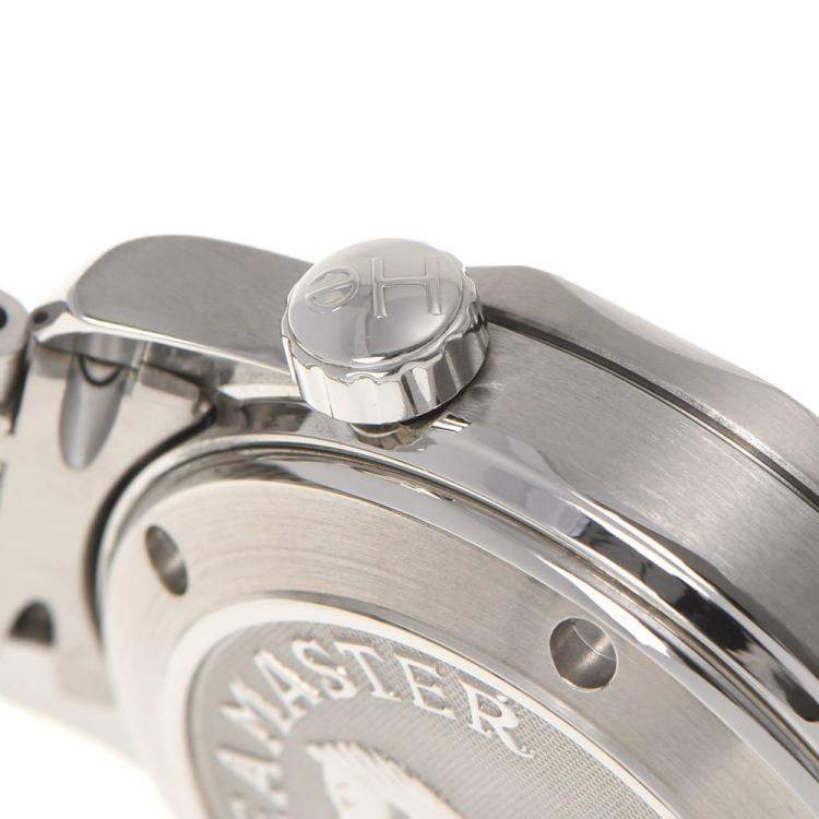 Pre Owned Omega Blue Stainless Steel Seamaster Professional 2222.80 Automatic Men's Wristwatch 36 mm