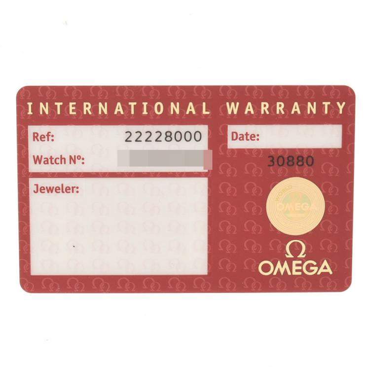 Pre Owned Omega Blue Stainless Steel Seamaster Professional 2222.80 Automatic Men's Wristwatch 36 mm