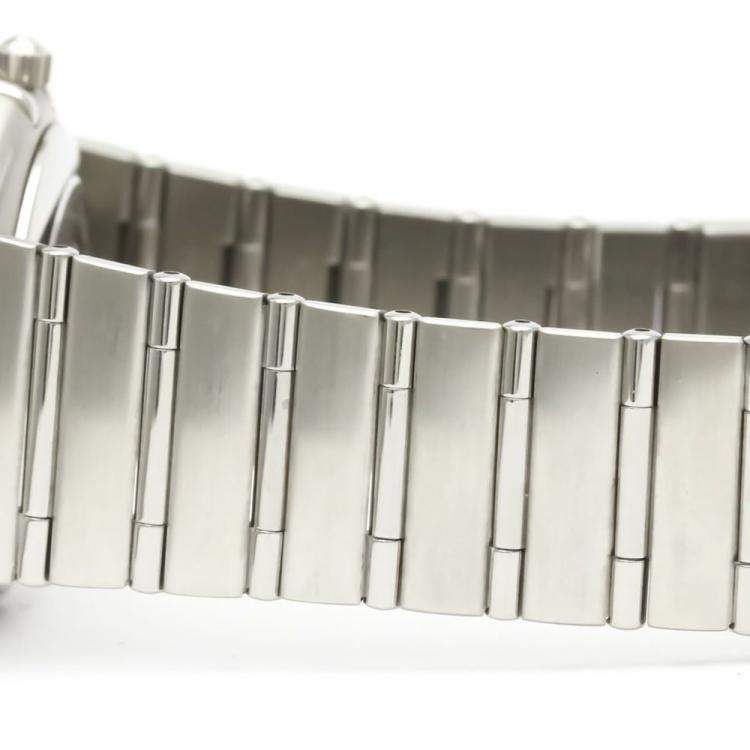 Pre Owned Omega Silver Stainless Steel Constellation 1504.35 Automatic Men's Wristwatch 40 mm