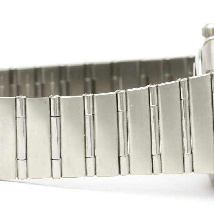 Pre Owned Omega Silver Stainless Steel Constellation 1504.35 Automatic Men's Wristwatch 40 mm