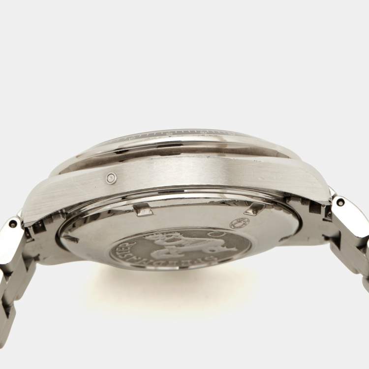 Pre Owned Omega Black Stainless Steel Speedmaster Date/Day-Date Chronograph 3220.50.00 Men's Wristwatch 40 mm