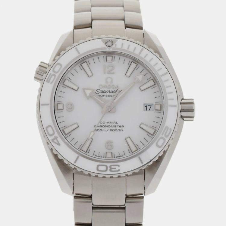 Omega seamaster 2025 planet ocean white