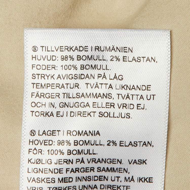 Pre Owned Orlebar Brown Beige Cotton Dane Shorts L/Waist 36"