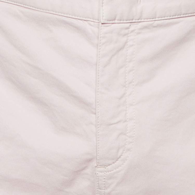 Pre Owned Orlebar Brown Pink Cotton Shorts L