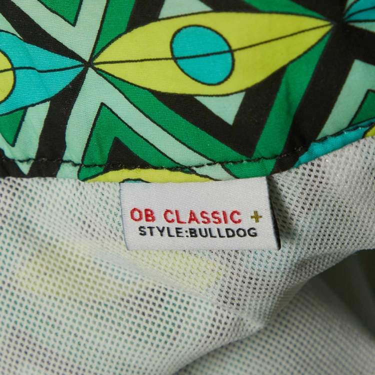 Pre Owned Orlebar Brown + Emilio Pucci Multicolour Synthetic Bulldog Shorts L