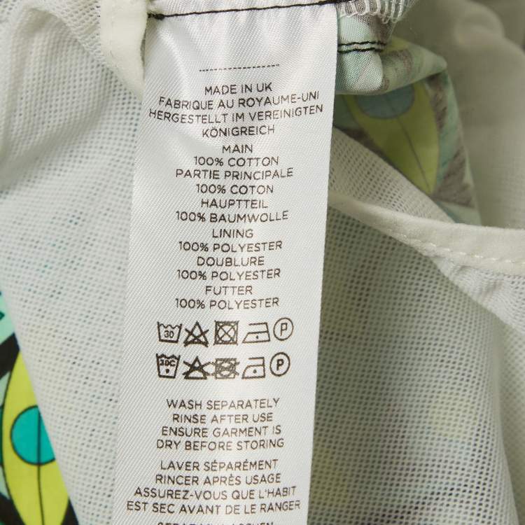 Pre Owned Orlebar Brown + Emilio Pucci Multicolour Synthetic Bulldog Shorts L