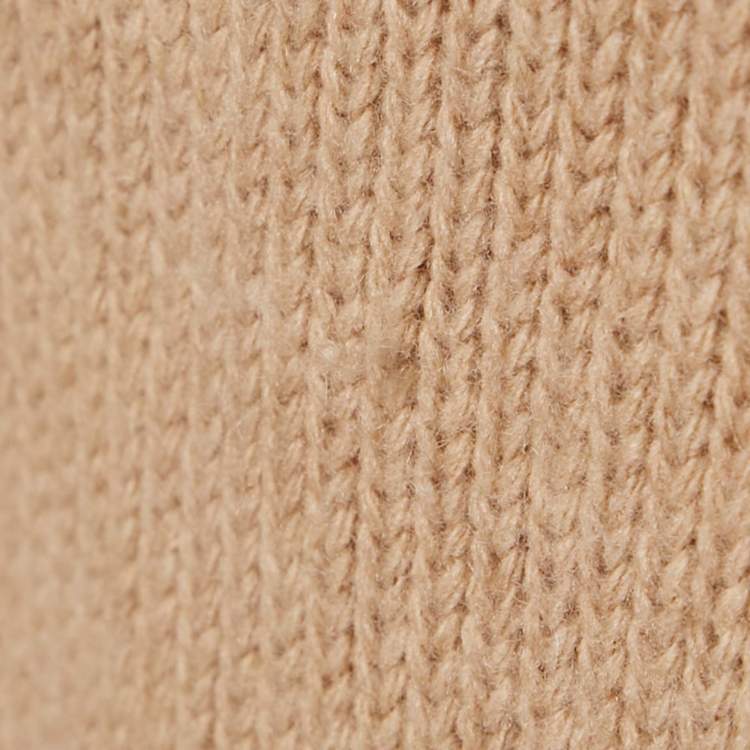 Pre Owned Palm Angels Dark Beige Wool Jumper M