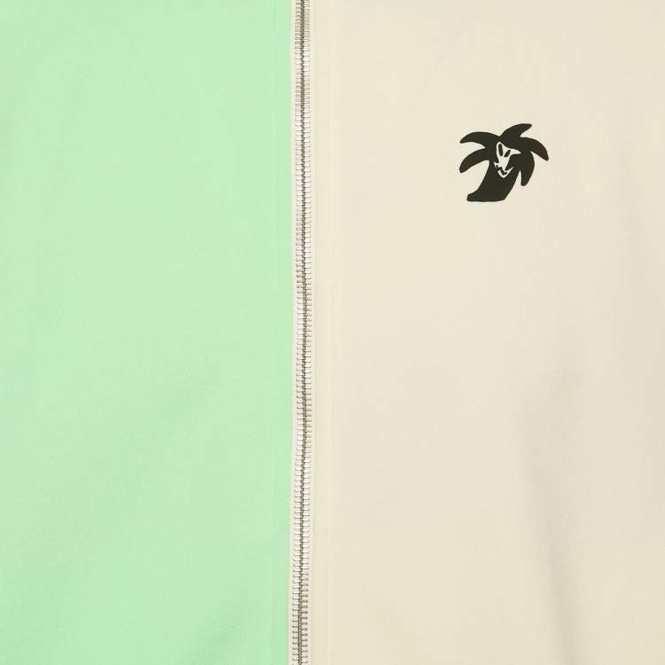 Pre Owned Palm Angels Colourblocked Hunter Jersey Track Jacket S
