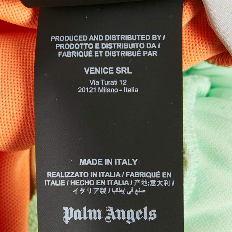 Pre Owned Palm Angels Colourblocked Hunter Jersey Track Pants S