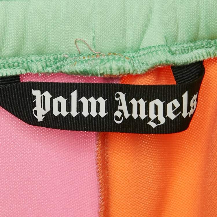 Pre Owned Palm Angels Colourblocked Hunter Jersey Track Pants S