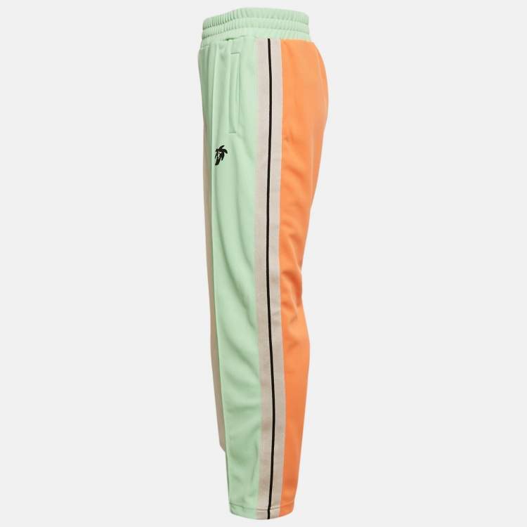 Pre Owned Palm Angels Colourblocked Hunter Jersey Track Pants S