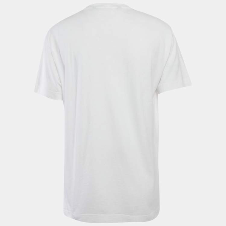 Pre Owned Palm Angels Palm Angels Paris Sprayed Logo T-shirt L