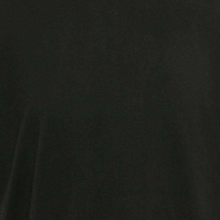 مملوكة مسبقًا Palm Angels Black Logo Print Jersey T-Shirt XL