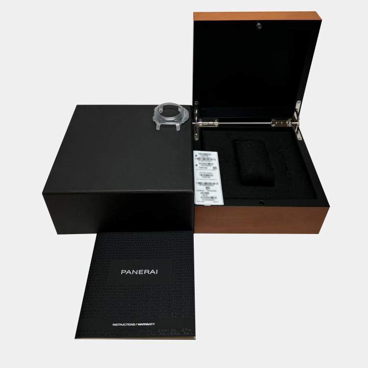 Pre Owned Panerai Luminor Marina TuttoGrigio PAM 1662 Automatic Men's Wristwatch 44MM