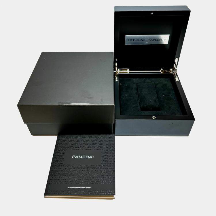 Pre Owned Panerai Radiomir 1940 PAM933 Automatic Stainless Steel Blue Dial Men's Wristwatch 42mm