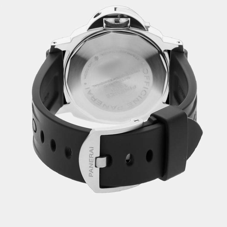 Pre Owned Panerai Luminor Submersible PAM00731 Automatic Blue Stainless Steel Men’s Wristwatch 44mm