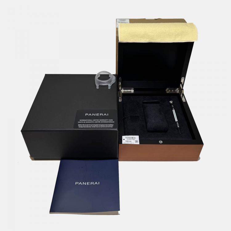 Pre Owned Pre-Owned Panerai Luminor Luna Rossa PAM 1342 Manual Winding Men's Watch 44 mm