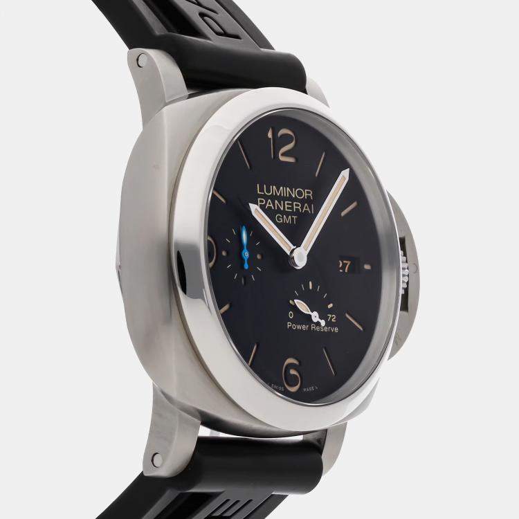 Pre Owned Pre-Owned Panerai Luminor 1950 3 Days GMT Power Reserve PAM 1321