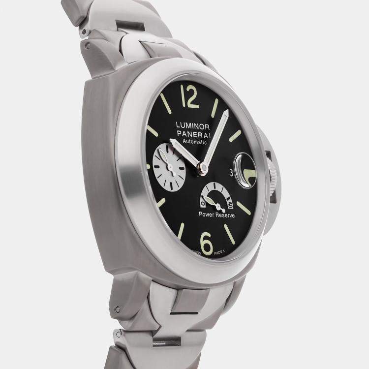 Pre Owned Pre-Owned Panerai Luminor Power Reserve PAM 124 Automatic Men's Watch44 mm