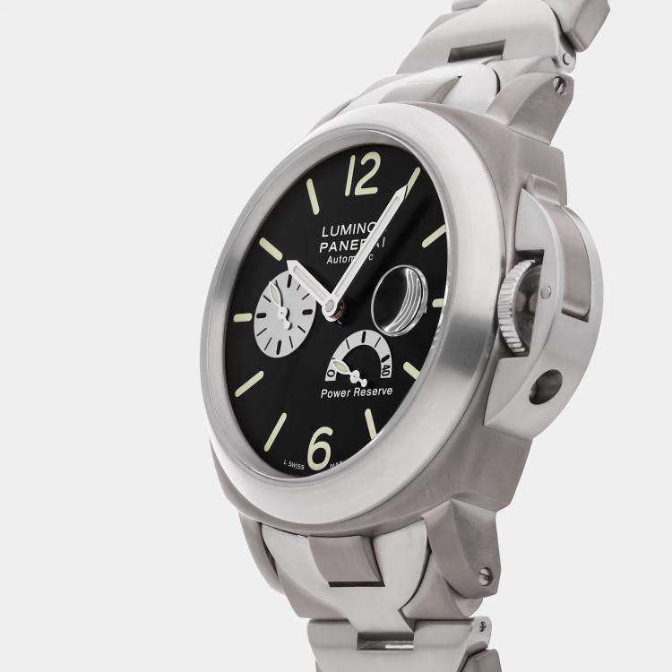 Pre Owned Pre-Owned Panerai Luminor Power Reserve PAM 124 Automatic Men's Watch44 mm